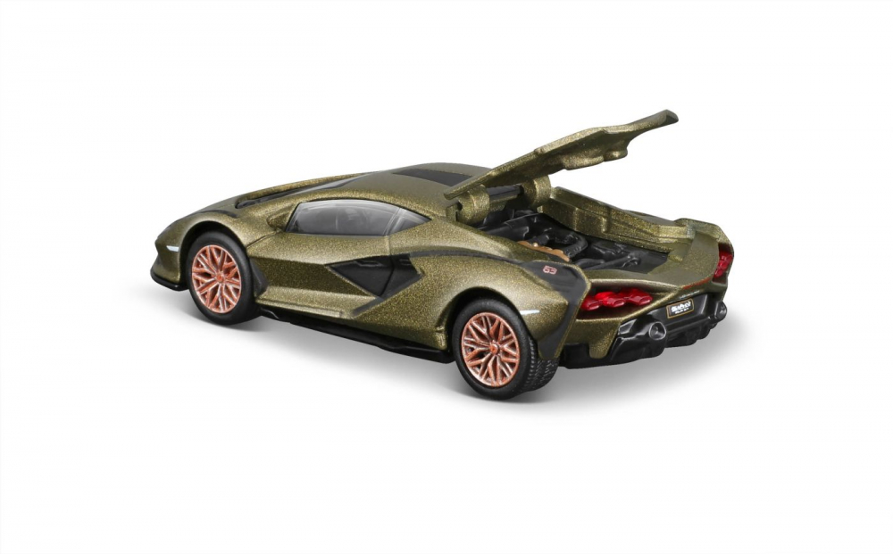 MAISTO MASINUTA METALICA SPEED ICONS LAMBORGHINI SIAN FKP 37 VERDE SCARA 1 LA 64 [4]