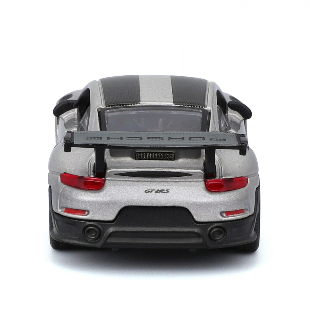 MAISTO MASINUTA METALICA SPEED ICONS PORSCHE 911 GT2 RS SILVER BLACK SCARA 1 LA 64 [5]