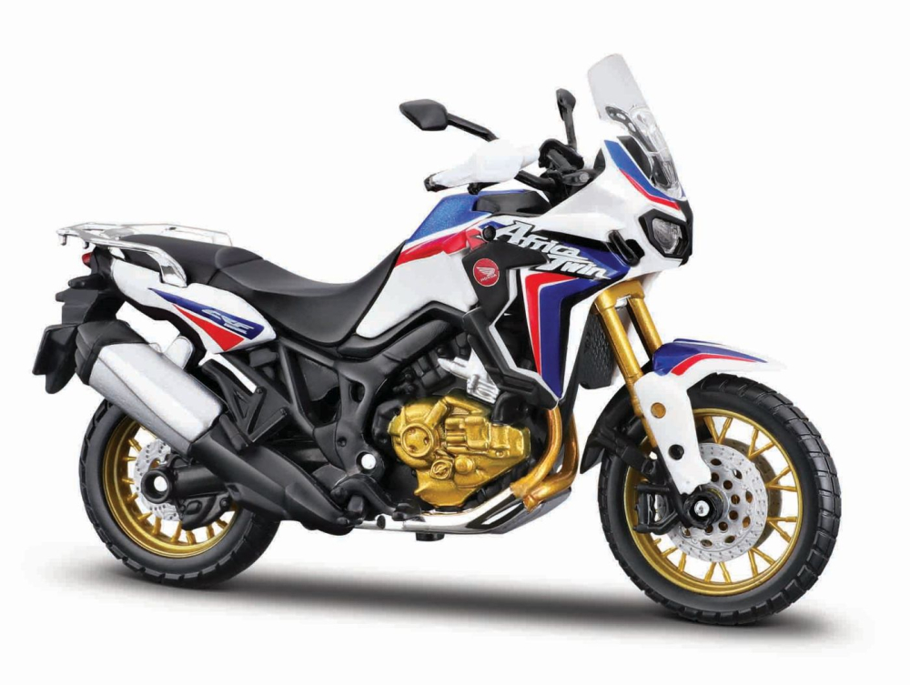 MAISTO MOTOCICLETA METALICA EDITIE SPECIALA HONDA AFRICA SCARA 1 LA 18