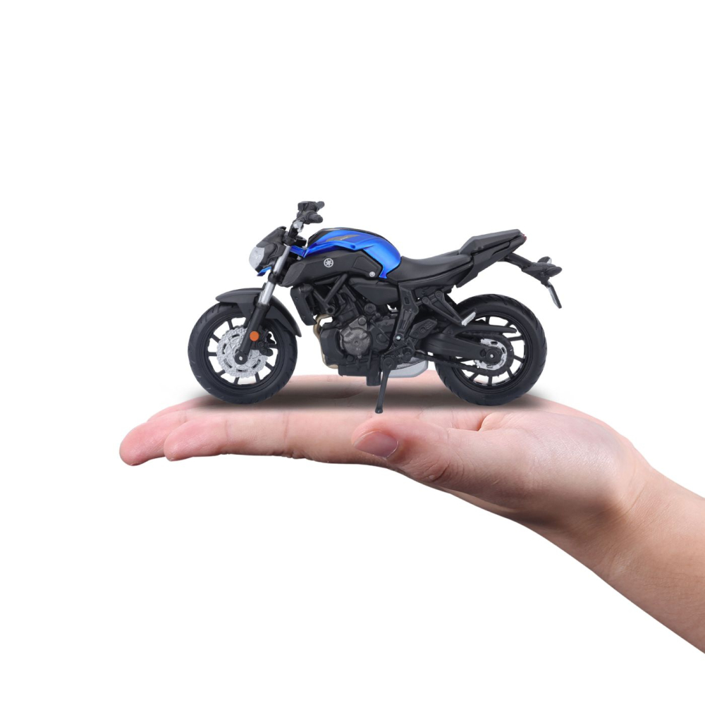MAISTO MOTOCICLETA METALICA EDITIE SPECIALA YAMAHA MT07 SCARA 1 LA 18 [6]