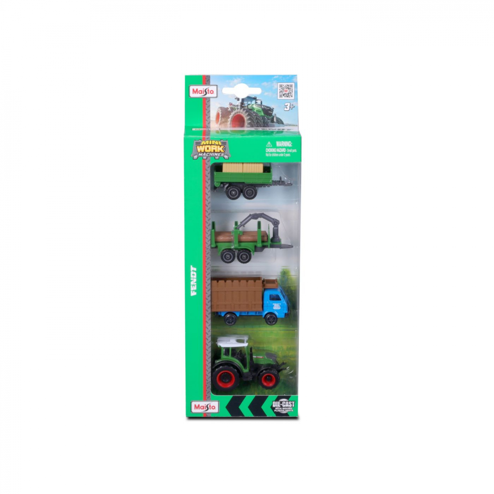 MAISTO SET 4 UTILIAJE AGRICOLE FENDT