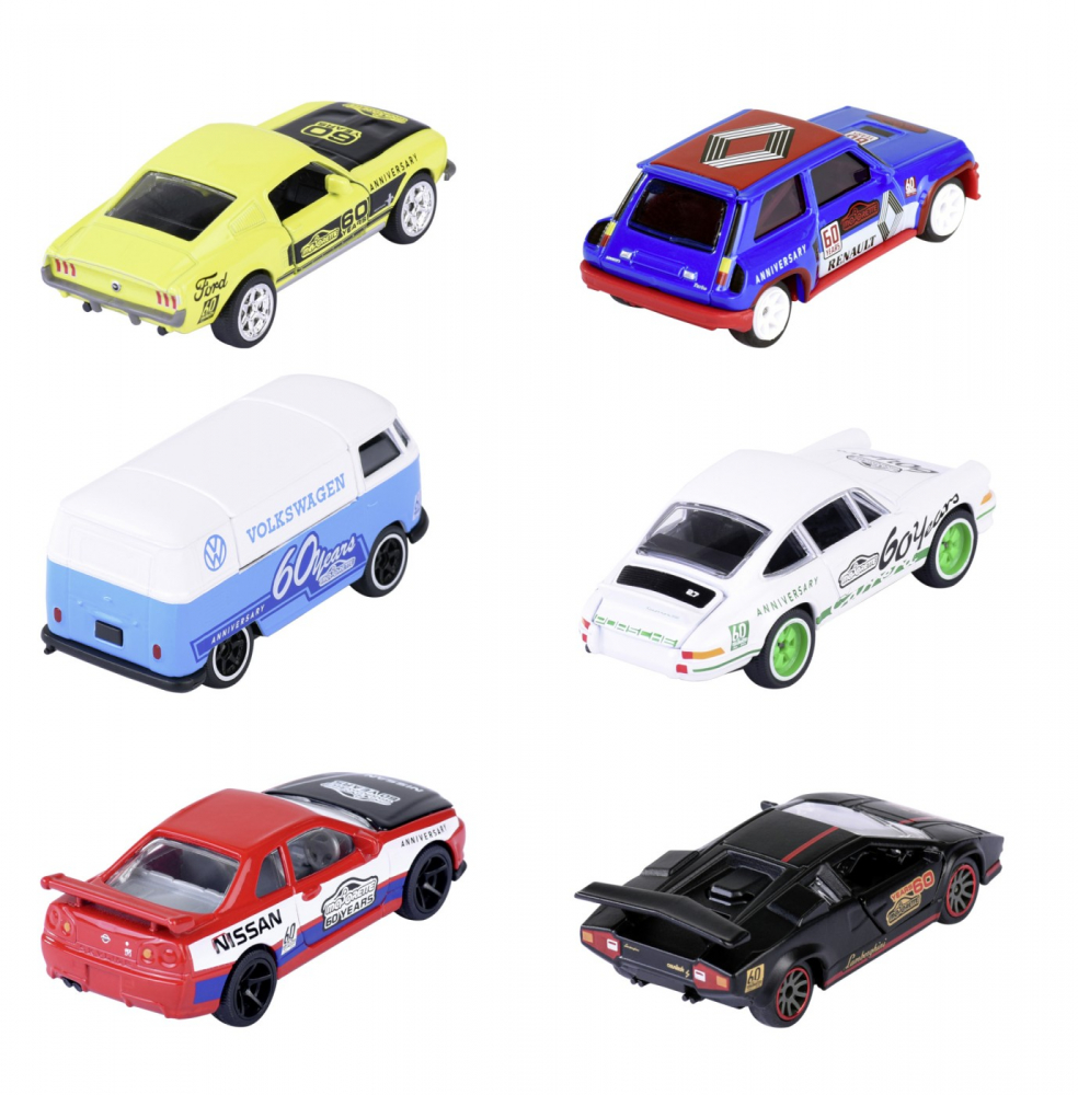 MAJORETTE MASINUTA METALICA EDITIE ANIVERSARA 60 ANI 7.5CM [3]