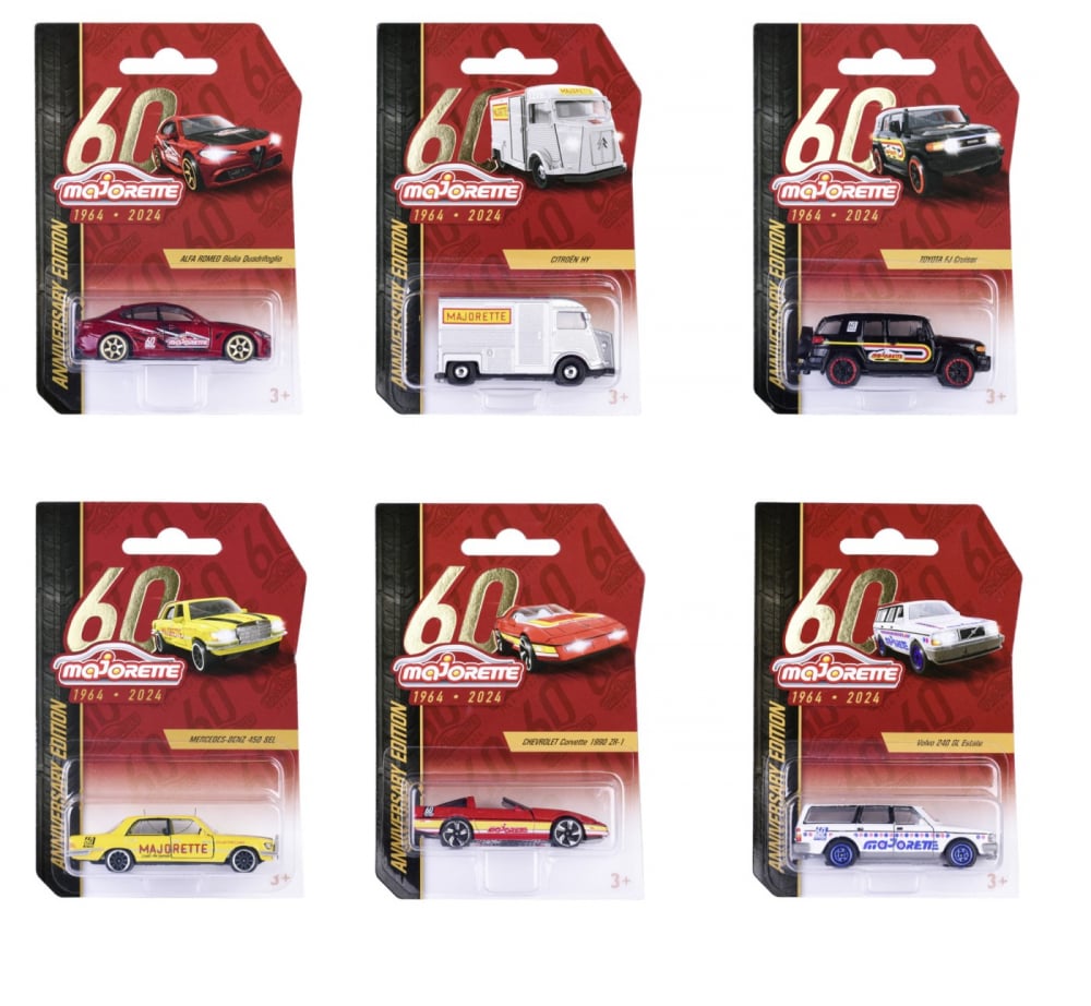 MAJORETTE MASINUTA METALICA EDITIE ANIVERSARA PREMIUM 7.5CM [1]