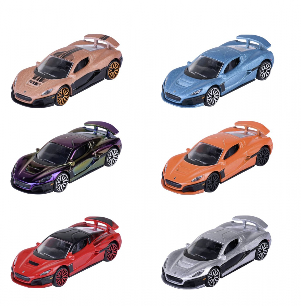 MAJORETTE MASINUTA METALICA RIMAC NEVERA EDITION 7.5CM [2]