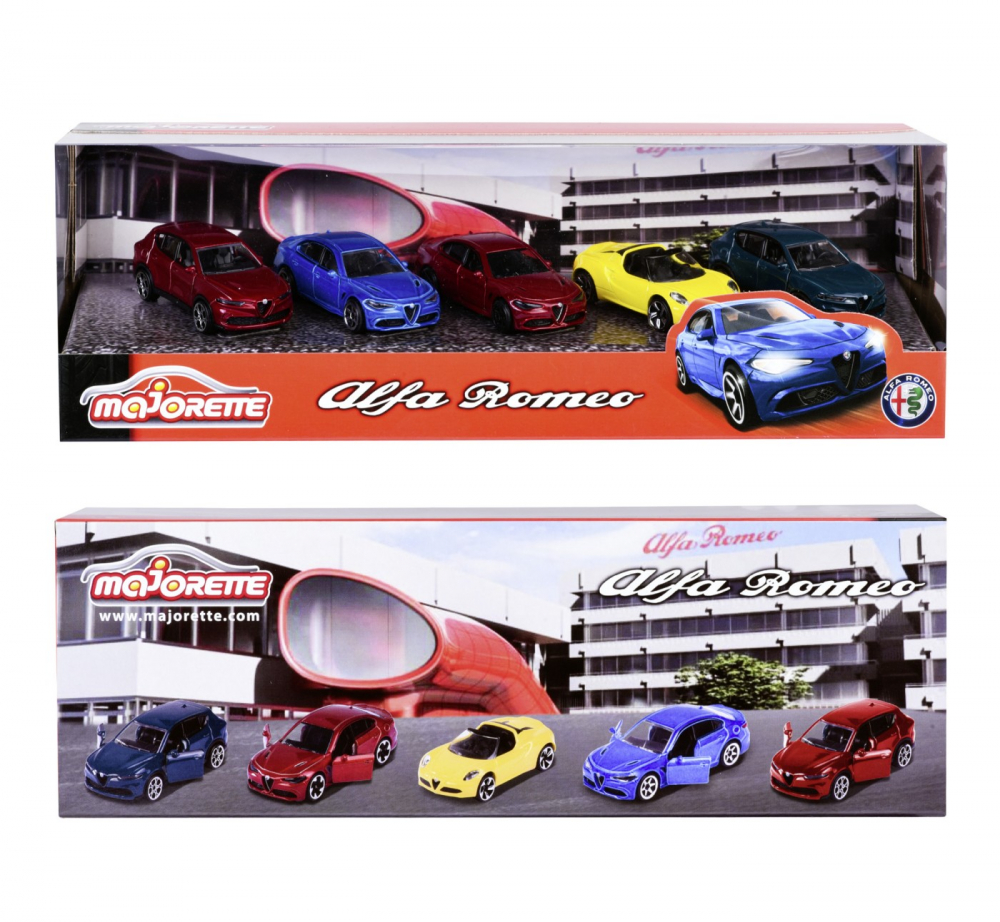 Majorette Masinute Metalice Set 5 Masini Alfa Romeo [4]