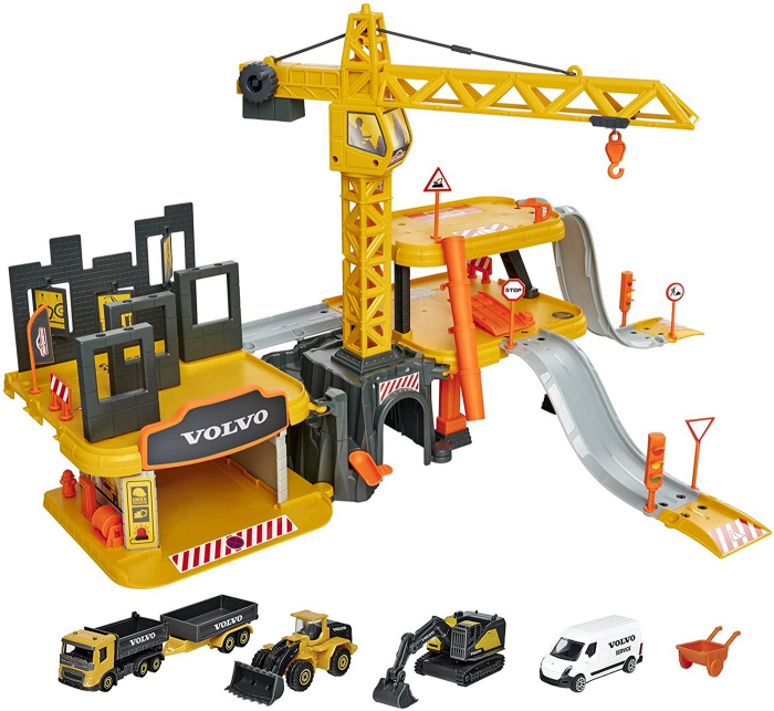 Majorette pista creatix construction 5 masinute volvo [2]