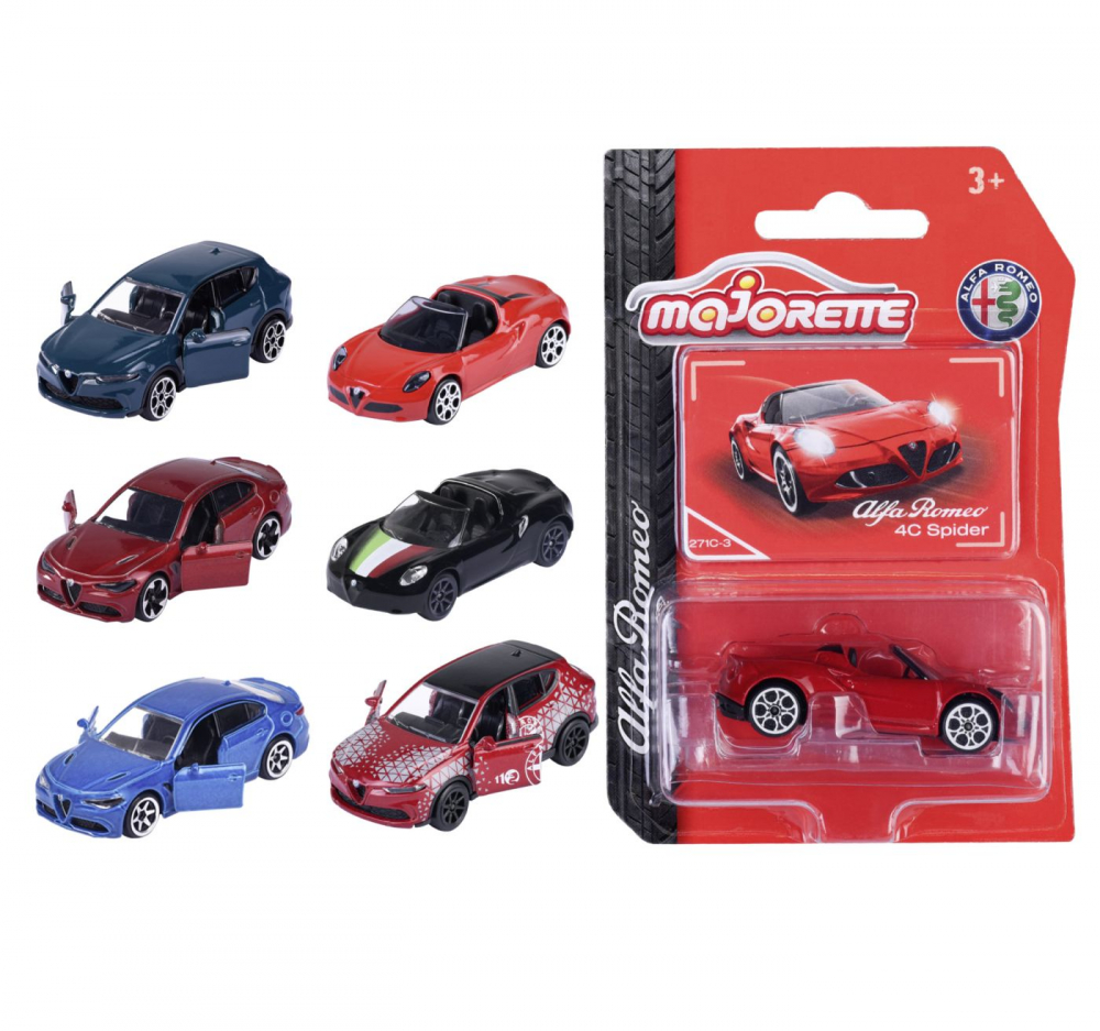 MAJORETTE PREMIUM MASINUTA METALICA ALFA ROMEO SCARA 1:64 [1]