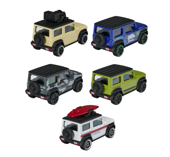 Majorette Set 5 Mașini din Metal Suzuki Jimny 7.5cm  [2]