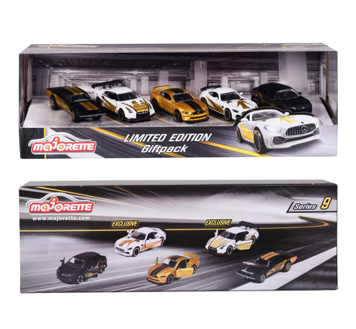 Majorette Set 5 Mașinuțe Metalice Ediție Limitată 7.5cm [5]