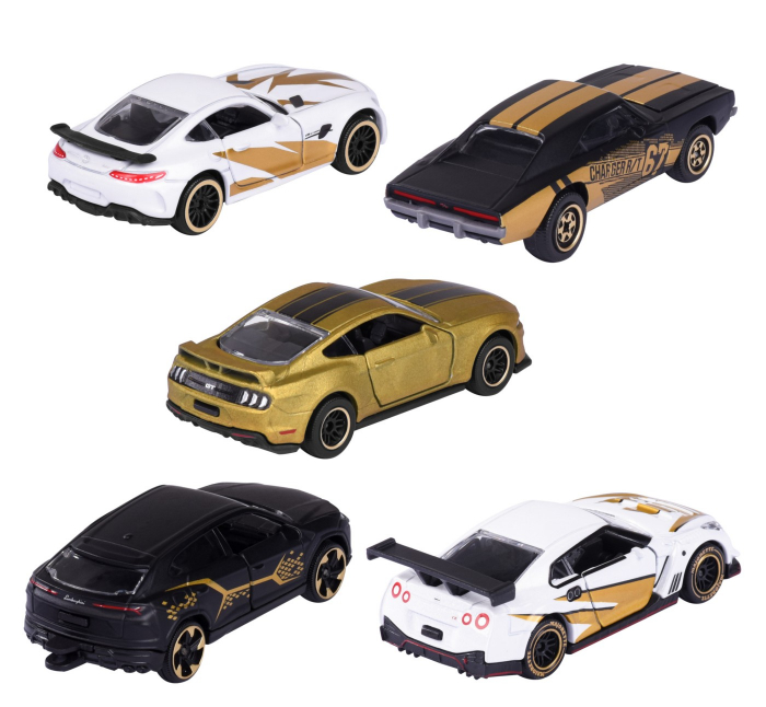 Majorette Set 5 Mașinuțe Metalice Ediție Limitată 7.5cm [2]