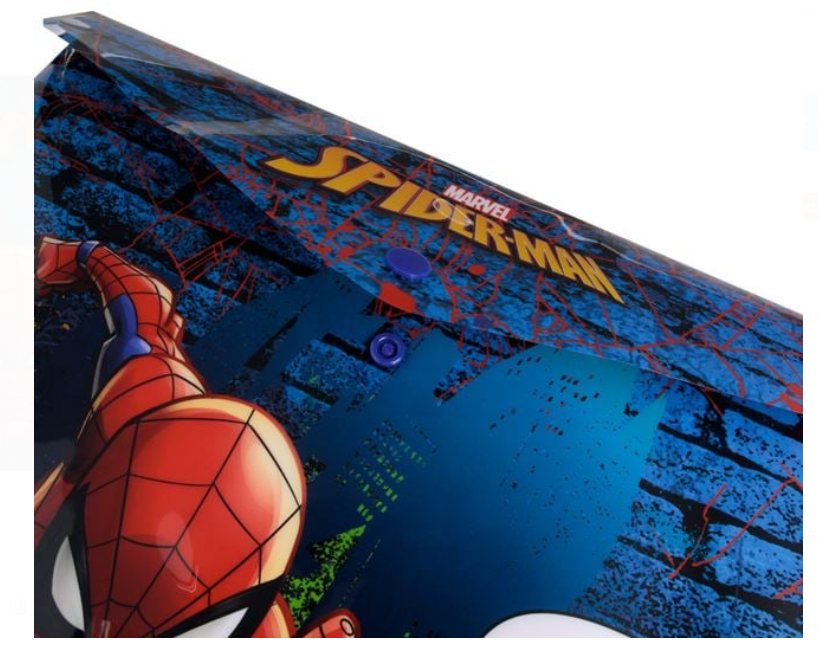 Mapa plastic A4 cu capsa model Spiderman,33x24 cm [3]