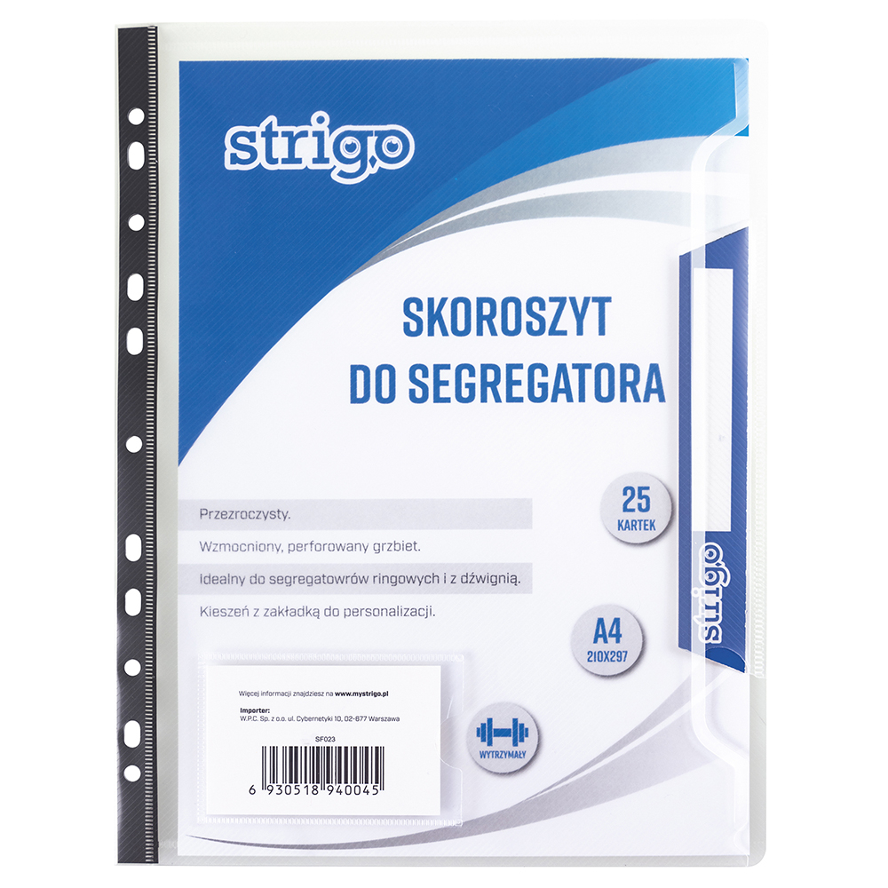 Mapa Strigo A4 pentru biblioraft,transparent