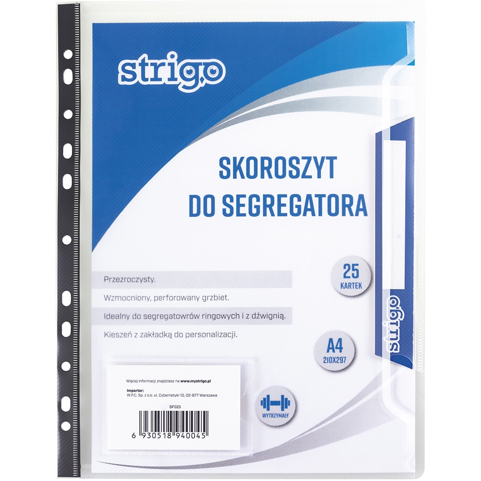 Mapa Strigo A4 pentru biblioraft,transparent [2]
