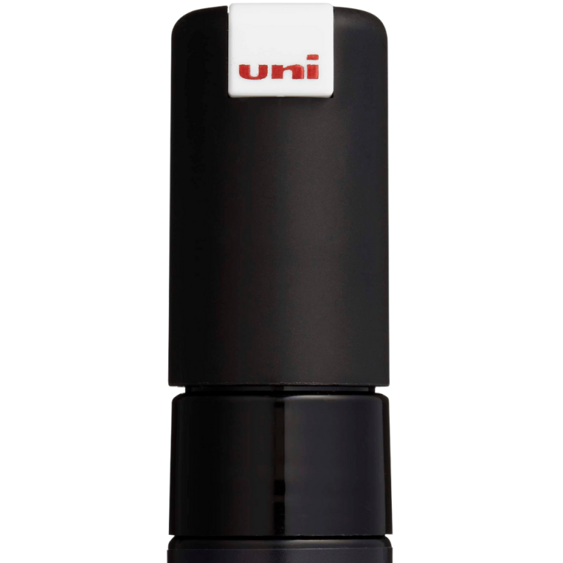 Marker creta lichida cu varf tesit,negru,8 mm [2]