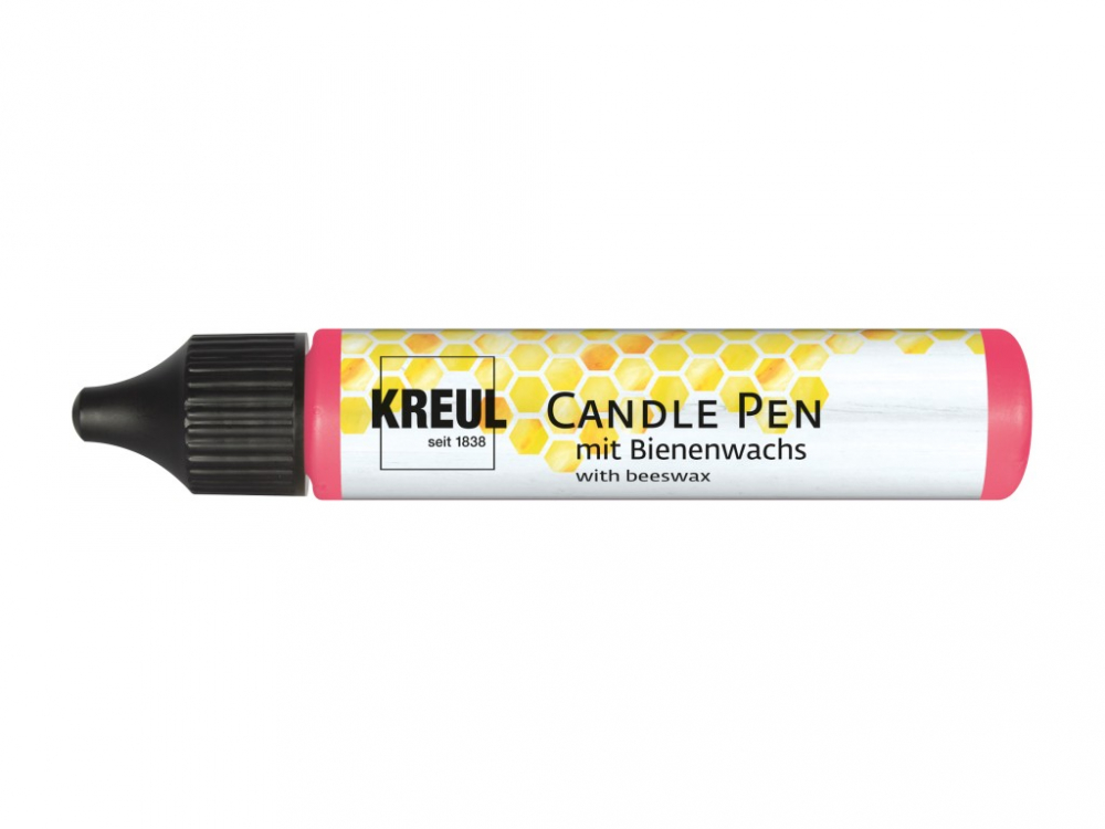 Marker cu ceara lichida pentru decorat lumânări,varf fin, diverse culori, 29 ml [10]