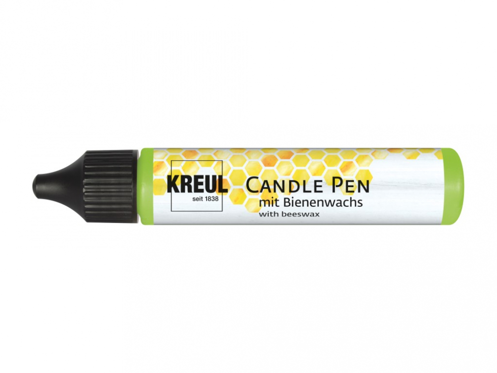 Marker cu ceara lichida pentru decorat lumanari,varf fin, diverse culori, 29 ml