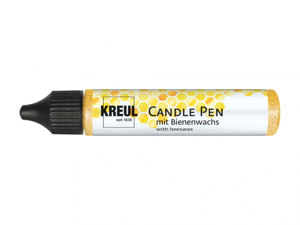 Marker cu ceara lichida pentru decorat lumanari,varf fin, diverse culori, 29 ml