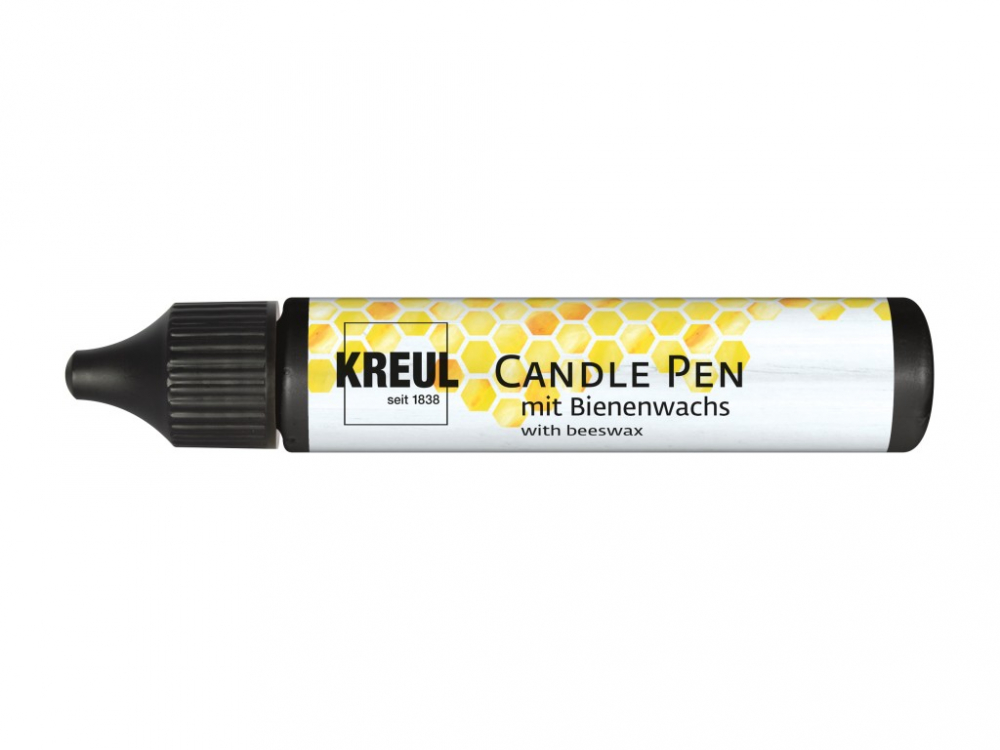 Marker cu ceara lichida pentru decorat lumanari,varf fin, diverse culori, 29 ml