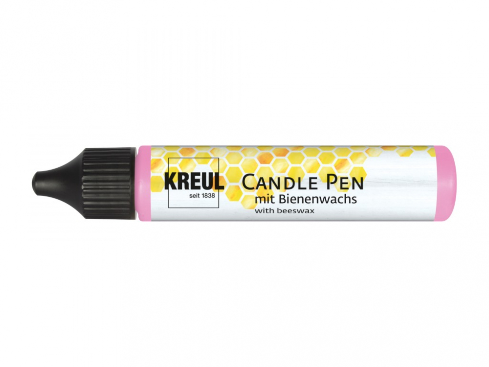 Marker cu ceara lichida pentru decorat lumanari,varf fin, diverse culori, 29 ml