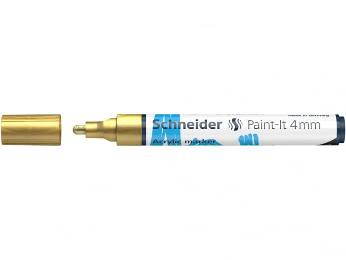 Marker cu vopsea acrilica Paint-It 320 4 mm Schneider,diverse culori
