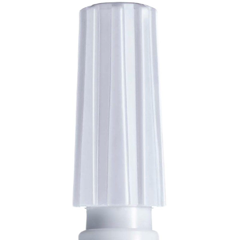 Marker cu vopsea pe baza de ulei,varf fin rotund,0.8-1.2 mm-alb [2]
