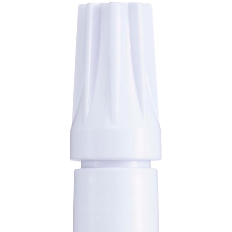 Marker cu vopsea pe baza de ulei,varf rotund,2.2-2.8 mm-alb [2]