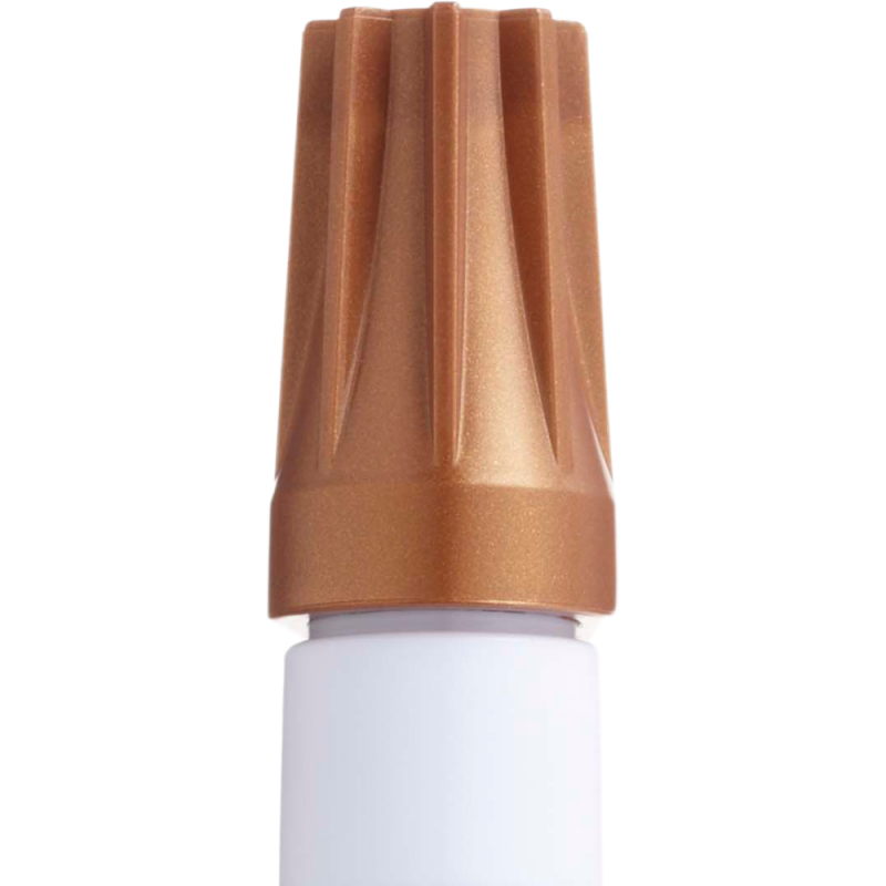 Marker cu vopsea pe baza de ulei,varf rotund,2.2-2.8 mm-bronz lucios [2]