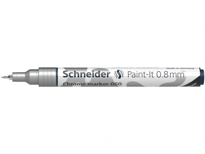 Marker permanent metali cu vraf rotund 0.8mm [4]