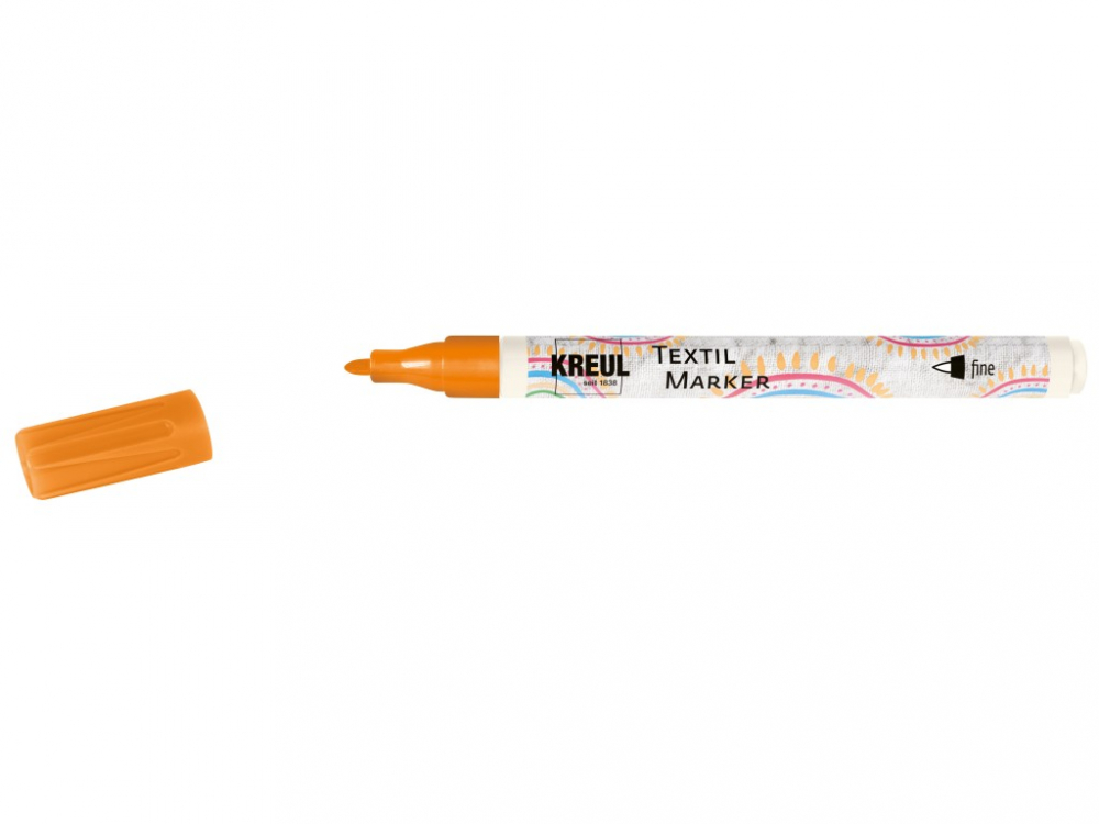 Marker Kreul pentru textile ,vârf fin 1-2 mm, 11 culori [7]