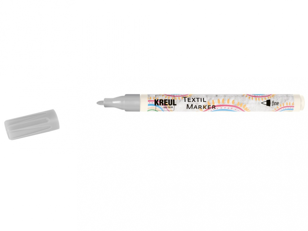 Marker Kreul pentru textile ,vârf fin 1-2 mm, 11 culori [4]