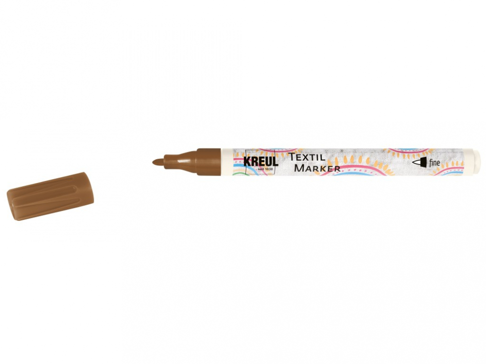 Marker Kreul pentru textile ,vârf fin 1-2 mm, 11 culori [5]