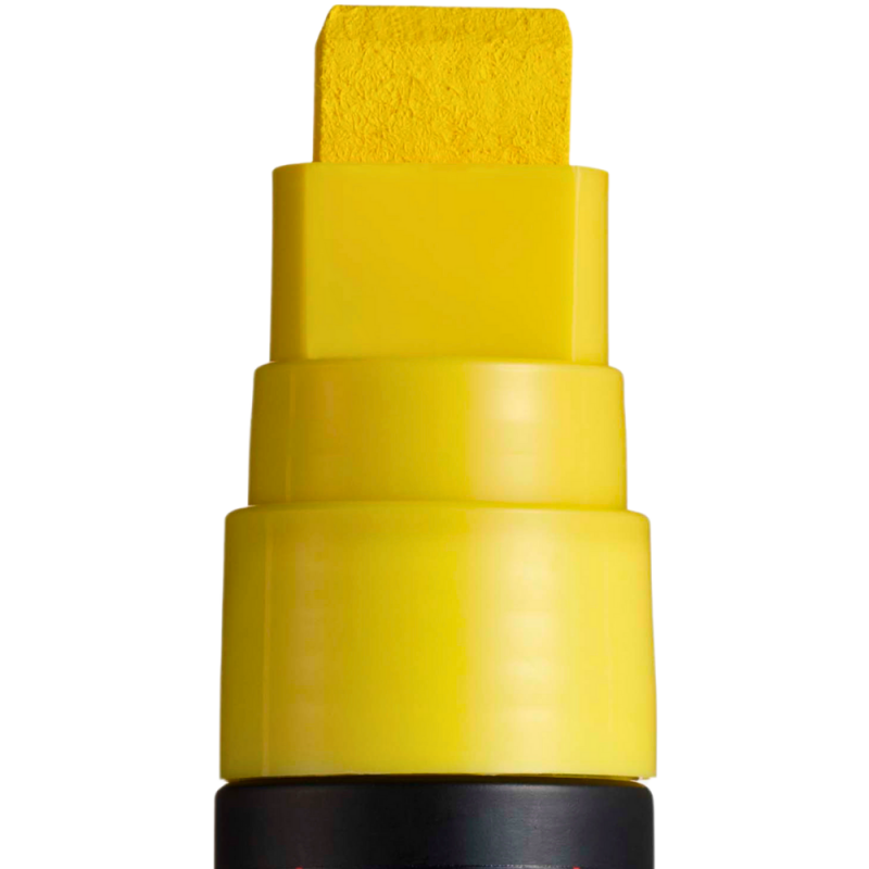 Marker UNI PC-17K Posca,15.0 mm,varf tesit,galben [2]