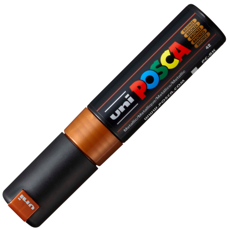 Marker UNI PC-8K Posca, 8.0 mm,varf tesit,bronz [2]