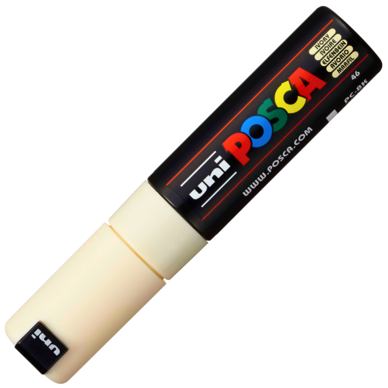 Marker UNI PC-8K Posca, 8.0 mm,varf tesit,fildes [2]