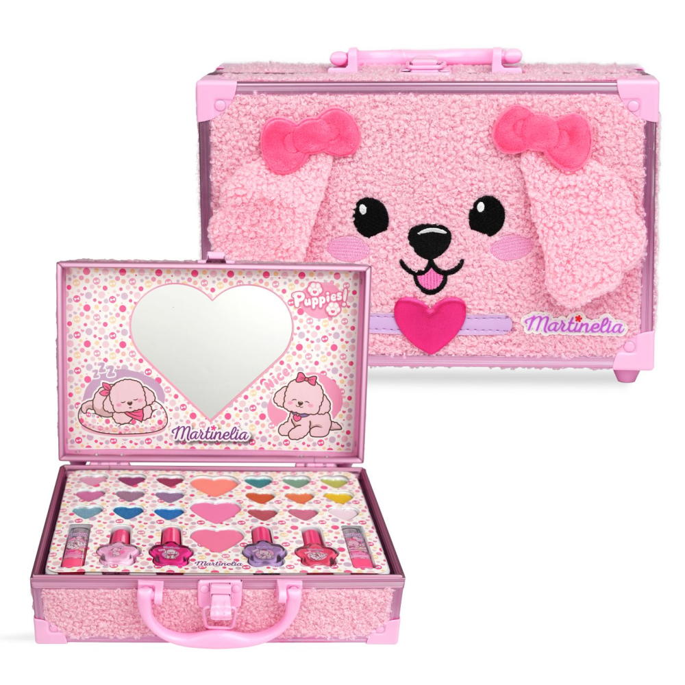 MARTINELIA PUPPIES FLUFFY SET COMPLET DE MACHIAJ IN CUTIE METALICA [6]