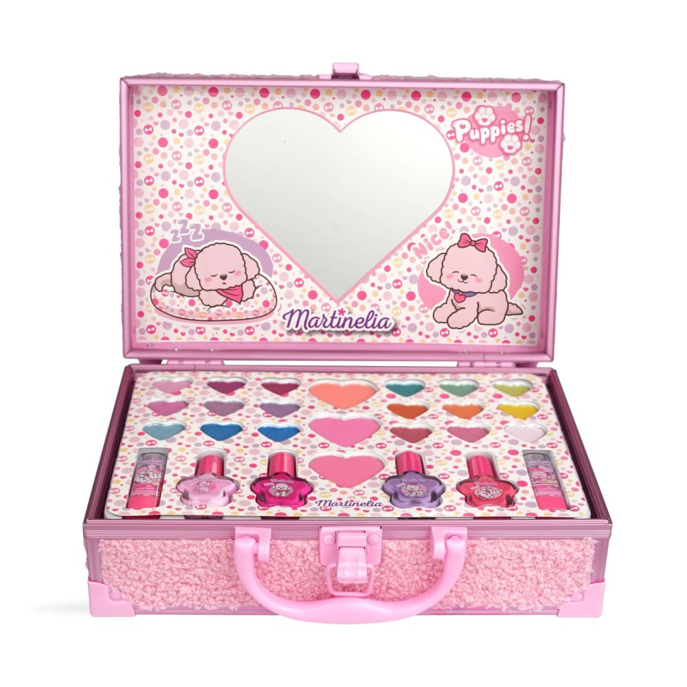 MARTINELIA PUPPIES FLUFFY SET COMPLET DE MACHIAJ IN CUTIE METALICA [2]