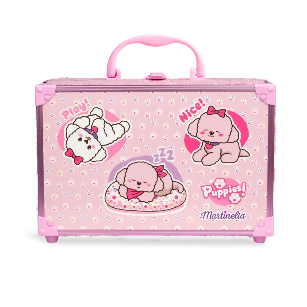 MARTINELIA PUPPIES FLUFFY SET COMPLET DE MACHIAJ IN CUTIE METALICA [4]