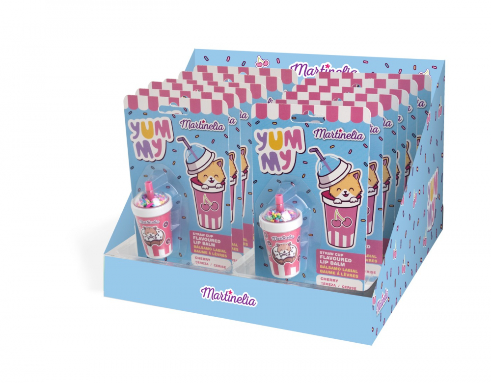 MARTINELIA YUMMY BALSAM DE BUZE IN FORMA DE PAHAR CU PAI [5]