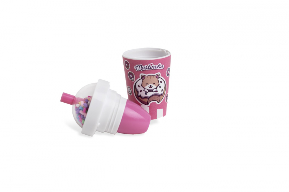 MARTINELIA YUMMY BALSAM DE BUZE IN FORMA DE PAHAR CU PAI [3]