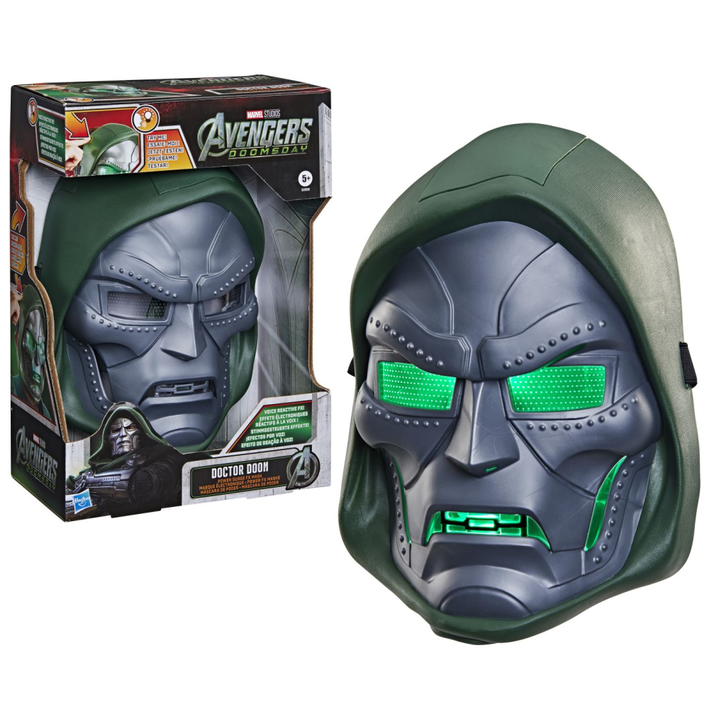 MARVEL AVENGERS DOOMSDAY MASCA POWER SURGE FX DOCTOR DOOM ELECTRONICA [7]