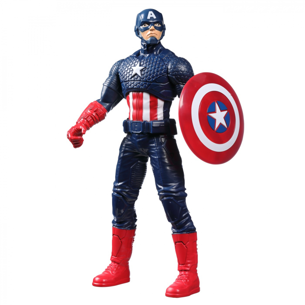 MARVEL AVENGERS FIGURINA CAPTAIN AMERICA ALBASTRU INCHIS 24CM [2]