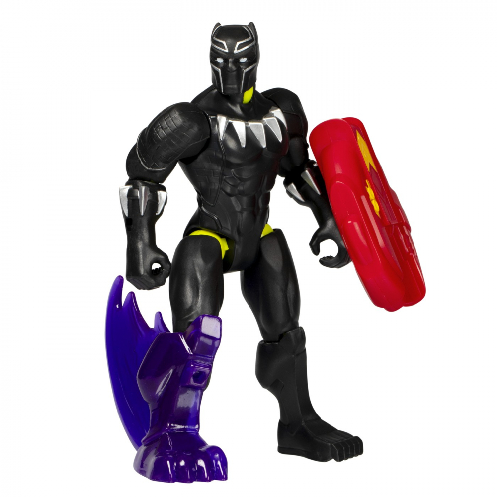 MARVEL AVENGERS MIX MASHERS FIGURINA BLACK PANTHER 12CM [4]