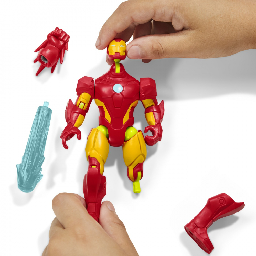 MARVEL AVENGERS MIX MASHERS FIGURINA IRON MAN 12CM [6]