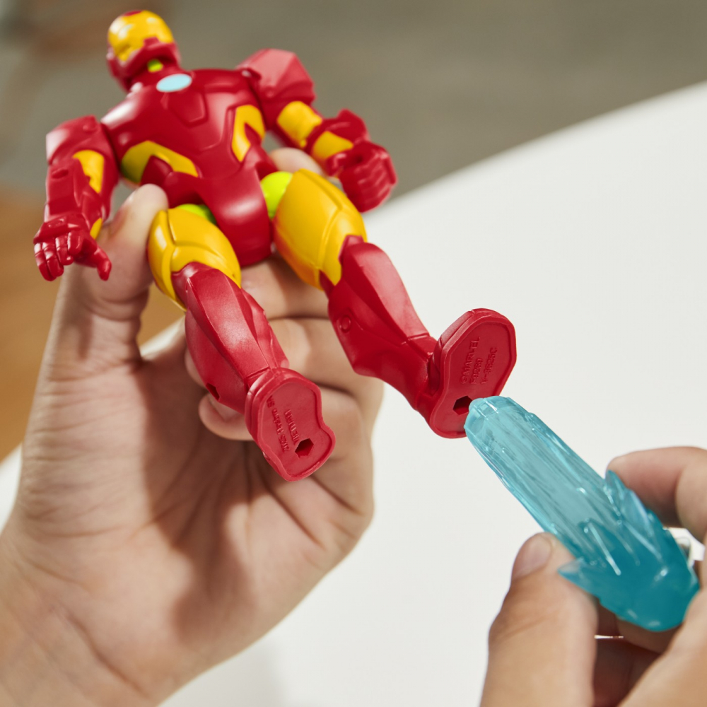 MARVEL AVENGERS MIX MASHERS FIGURINA IRON MAN 12CM [7]