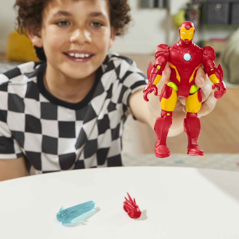 MARVEL AVENGERS MIX MASHERS FIGURINA IRON MAN 12CM [3]