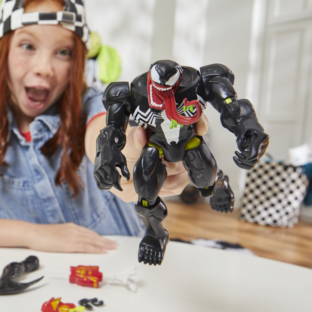 MARVEL AVENGERS MIX MASHERS FIGURINA VENOM CU ACCESORII 12CM [5]