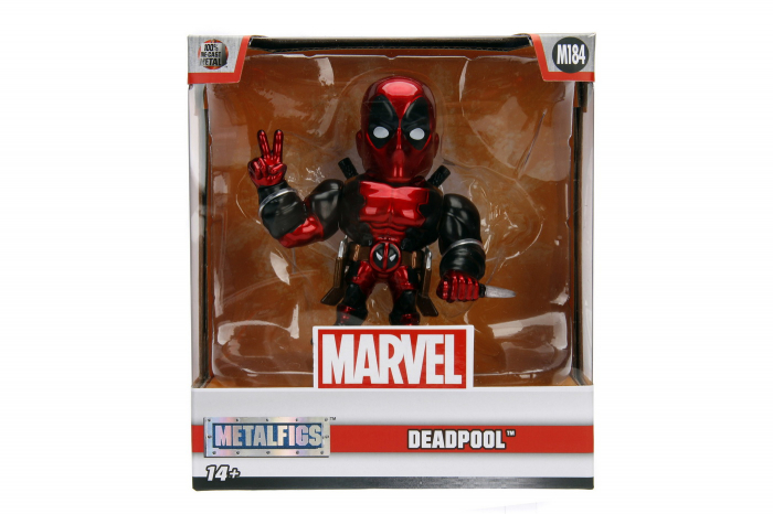 Jadatoys Marvel figurina metalica deadpool 10cm