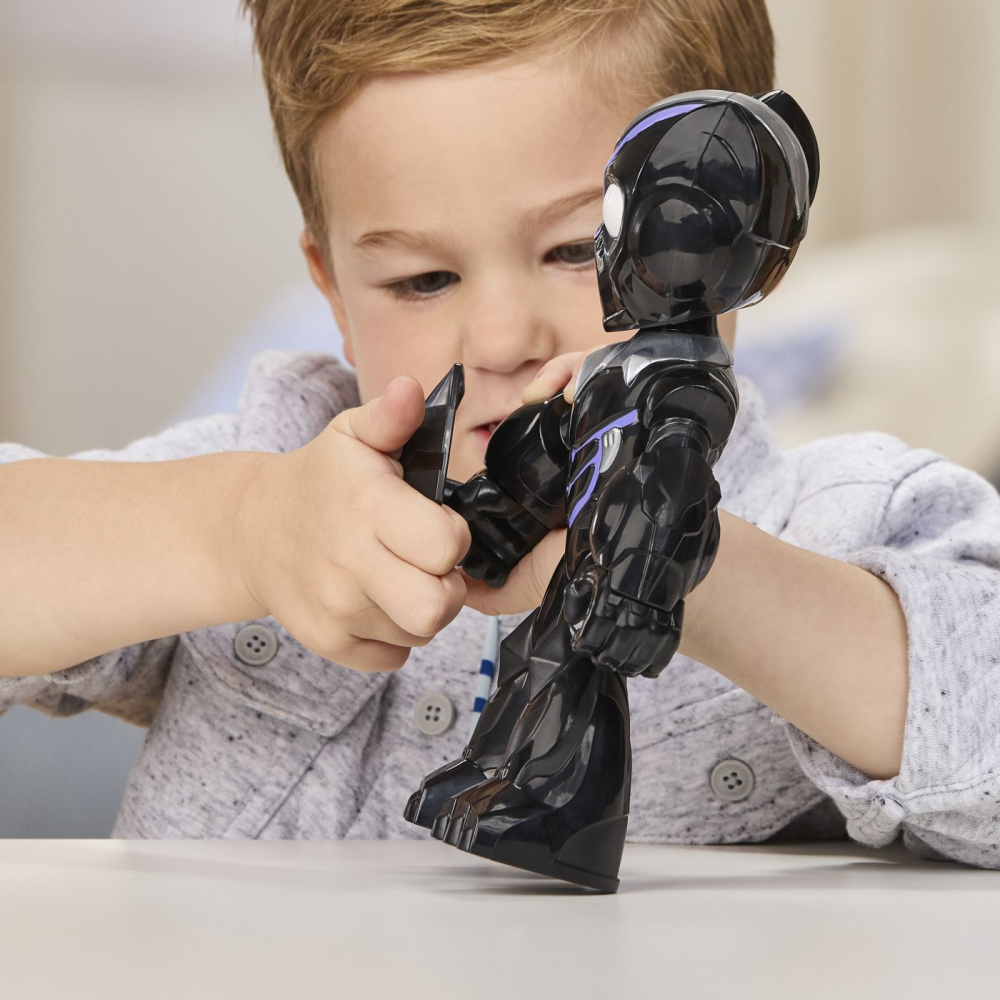MARVEL IRON MAN SI PRIETENII SAI UIMITORI FIGURINA BLACK PANTHER 22CM [4]