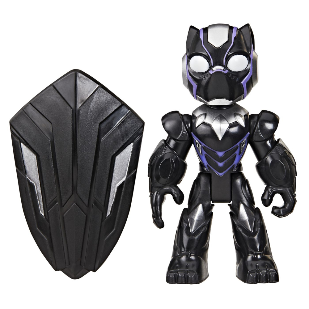 MARVEL IRON MAN SI PRIETENII SAI UIMITORI FIGURINA BLACK PANTHER 7.6CM [2]