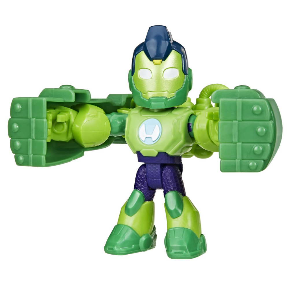 MARVEL IRON MAN SI PRIETENII SAI UIMITORI FIGURINA IRON HULK 7.6CM [6]